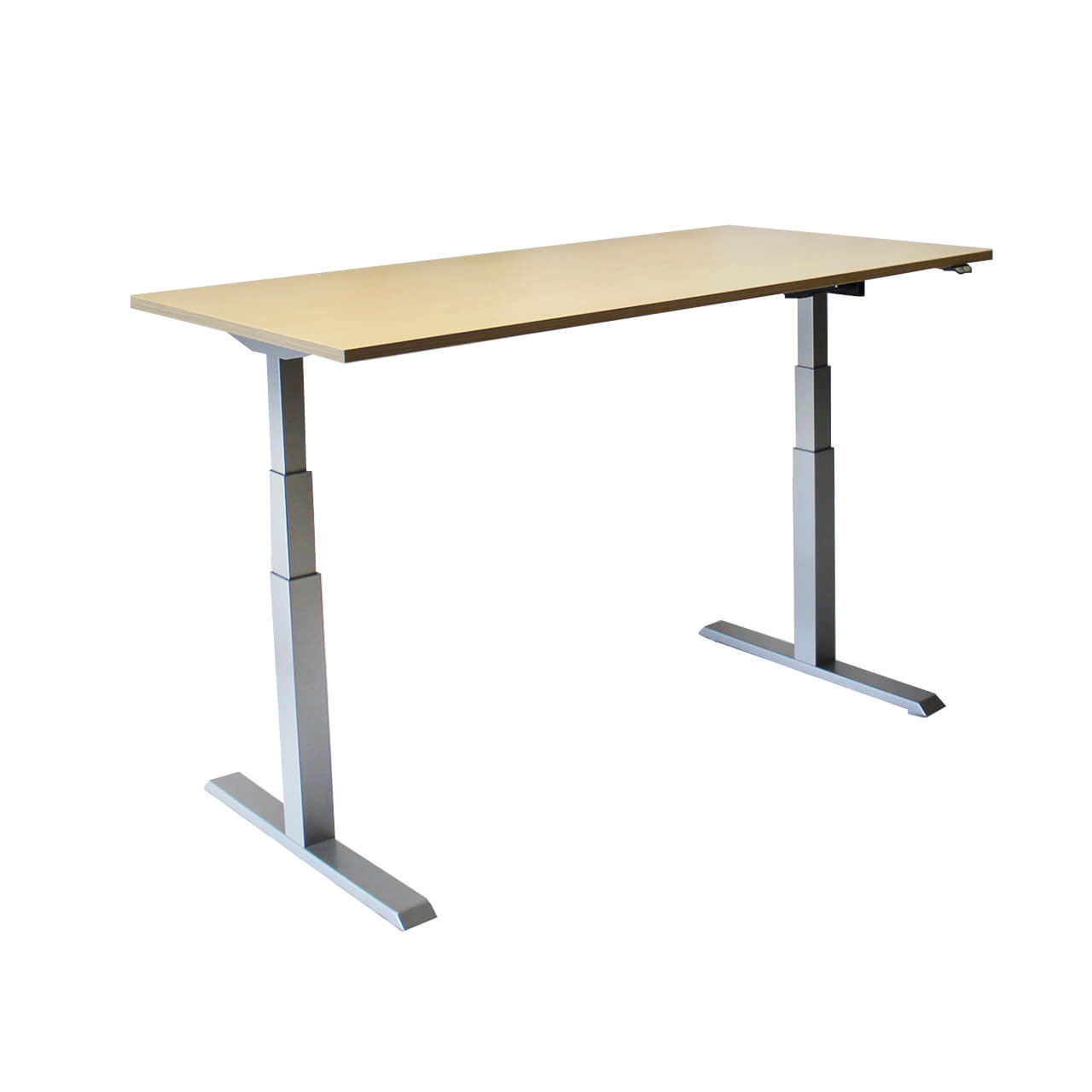Afbeeldingen van REFURBISHED Ergodesk E2T elektrisch verstelbaar zit-sta thuiswerkbureau